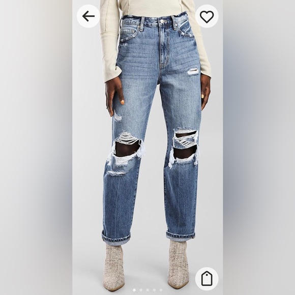 KanCan Straight Jean - Picture 1 of 7